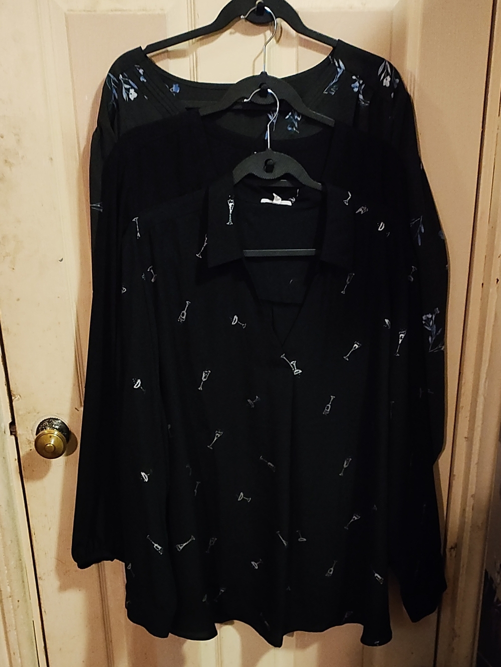 Torrid / maurices - black blouse set